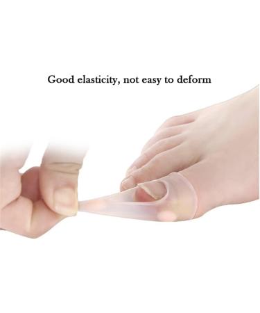 Ingrown Toenail Corrector Sleeves 4 Pairs Elastic Silicone Ingrown Toenail Correction Tool Thick Paronychia Treatment Corrector Big Toe Sleeves Toe Nail Healing Care Protector for Keep Nail Healthy - Buy Online on GoSupps.com