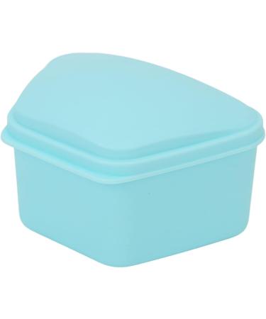 Buy Exquisite Blue Denture Box - Waterproof Plastic Mouth Guard Cover with Locking Design for Home Use - Buy Online on GoSupps.com
