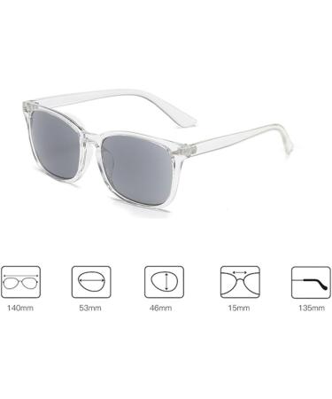 Layrese Anti-Blue Ray Reading Sunglasses - UV400 Vintage Full Lens Glasses for Men & Women | Stylish Outdoor Eye Protection - Buy Online on GoSupps.com
