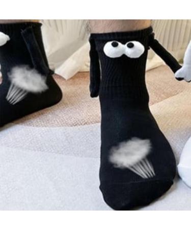 ROJADA Magnetic Hand Holding Couple Socks - Novelty Funny Gifts for Couples, Lovers, Friends and Parents - Buy Online on GoSupps.com