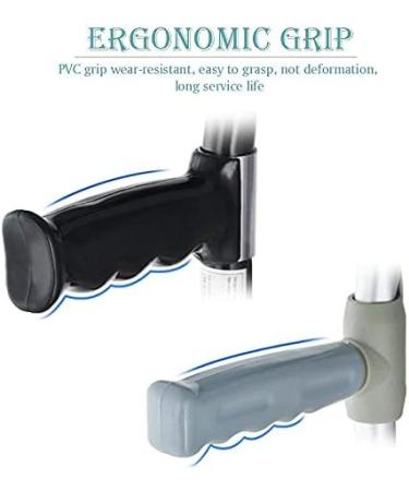 SilteD Canes Crutch Armpit Arm Portable Aluminum Alloy Retractable Adjustable Walker Elbows - Buy Online on GoSupps.com