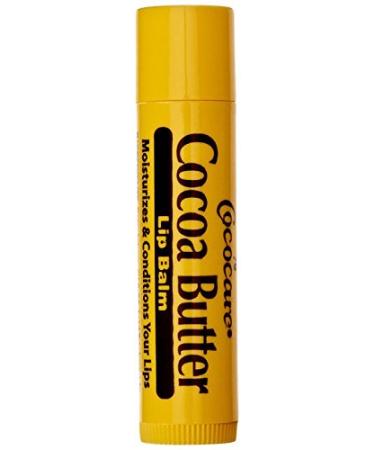 Cocoa Butter Lip Balm .15 oz 6 Pack 0.15 Ounce (Pack of 6)