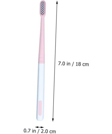 Healeved 8-St Macaron Toothbrush - Reusable Soft Micro Tooth Brushes for Sensitive Teeth | Travel-Friendly Hiking Toothbrush - Buy Online on GoSupps.com