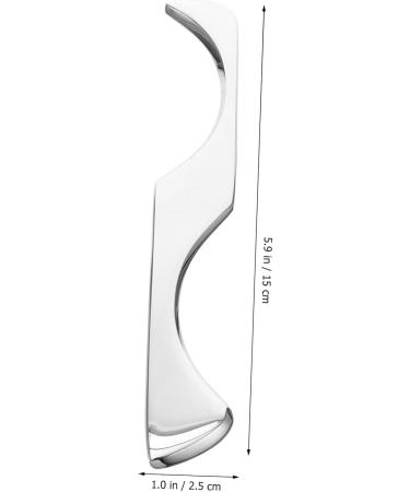 Beavorty 3-in-1 Stainless Steel Fascia Knife & Gua Sha Massage Tool | Neck Massager & Scraper for Deep Tissue Relief - Buy Online on GoSupps.com