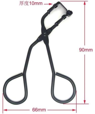 Effortless Lash Curler: Instant Eye-Opening Effect Easy-to-Use Eyelash Curling Tool-Design for Home & Travel(Silvery) - Buy Online on GoSupps.com