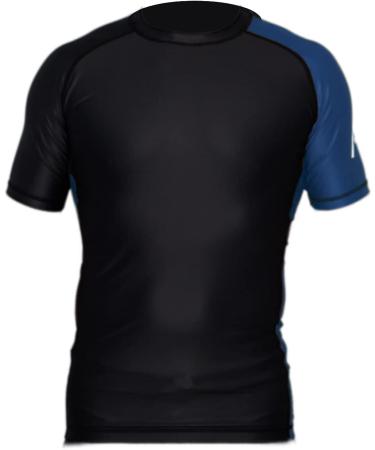 Artibus BJJ Ranked Rash Guard for No-Gi & Gi Jiu Jitsu, Grappling, MMA, Wrestling - Blue/Black (Large) - Buy Online on GoSupps.com