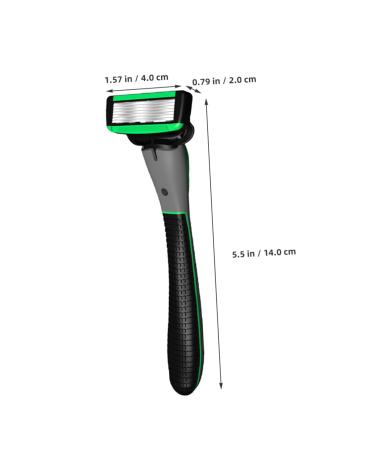 Premium Stainless Steel Razor Shaver Set for Men - Ultimate Hair Shaving & Grooming Solution - Buy Online on GoSupps.com