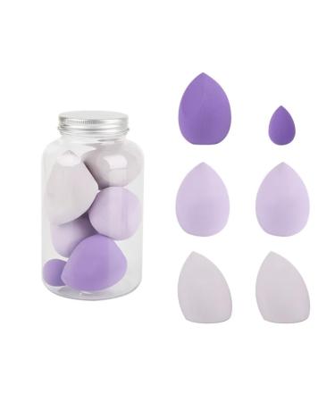 6 pieces Mini Makeup Sponges in a bottle