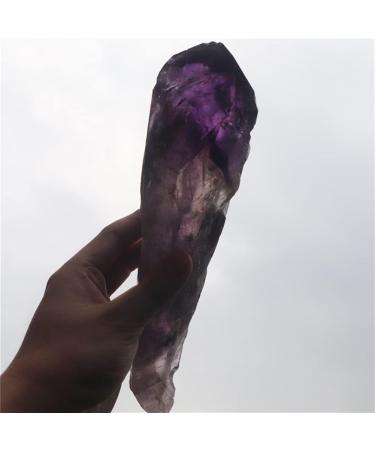 Natural Crystal Rough Home Decoration 800-1000g Natural Amethyst Quartz Cluster Crystal Rod Point Specimen Scepter Power Gemstone Stones 800-1000g 1pc - Buy Online on GoSupps.com
