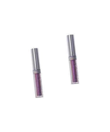Didiseaon 2pcs Glow Eye Powder Eye Shadow Shining Glitter Eyeliner Liquid Eyeliners