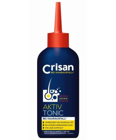 Crisan Active Tonic - Hair Water Against Hair Loss | Best Hair Care for Thinner Hair | Arginine Formula for Men & Women | 150 ml (3 Pack) - Buy Online on GoSupps.com