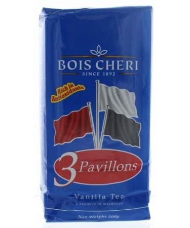 Bois Cheri Trois Pavilions (saveur vanille) 500g de th noir en vrac de Maurice