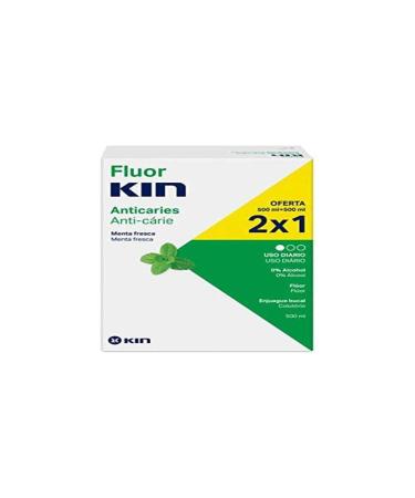 Pack Fluorkin Anticaries Colut 500ml X2