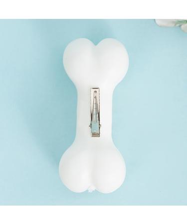 XIAHIOPT Portable Duckbill Hair Clip for White Bone Shape Hair Barrettes Ponytail Bangs Hair Clip for Teens Girls - Buy Online on GoSupps.com