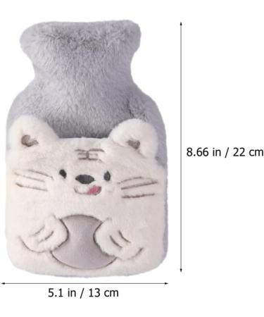 Pl sch Heat Bag & Bottle Cover | Wulmilet Cartoon Heated Cuddly Toy for Cramps - White Rubber Hot Water Kettle - Buy Online on GoSupps.com