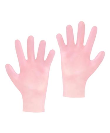 minkissy 1 Pair Whitening Moisturizing Gloves Waterproof Gloves Cotton Gloves for Women Moisturizing Gloves Dry Skin Gloves Moisturizing Gloves for Hand Sebs Pink Soft