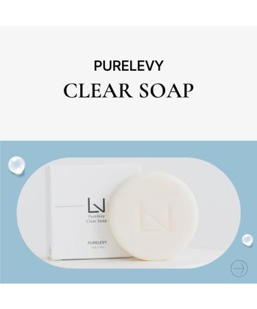 Purelevy Sensitive Skin Exfoliating Body Soap | Gentle Scrubbing Soap for All Skin Types | Shop Internationally - Buy Online on GoSupps.com