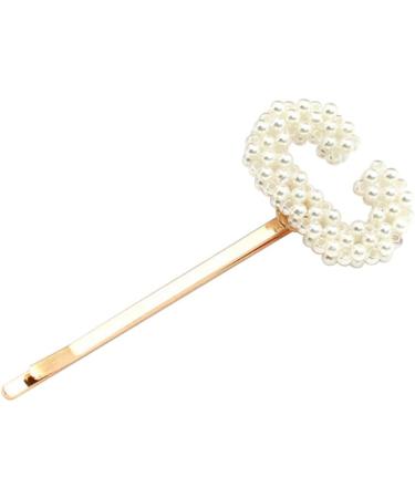 FRCOLOR 1PC pearl alligator clips bling geometric hair accessories fashion hair clips hair side clips women snap barrette hair slide hair accessories for women modeling girl pin - Buy Online on GoSupps.com