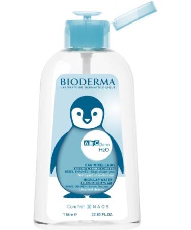  PARAVOSTRA ABCderm H2O 1L + CICABIO Healing Cream 100ML | It gently cleanses | Soothes irritations | Relieves discomfort | Respects the skin's natural balance - Buy Online on GoSupps.com