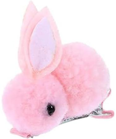 Plush Bunny Hair Clips Mini Rabbit Hair Clips Girls Cartoon Plush Rabbit Barrettes Hair Accessories Gift for Daily and Parties Wearing Stuffed Rabbit Hair Clip Hairpin for Thin Hair Hold Girl Gift - Buy Online on GoSupps.com