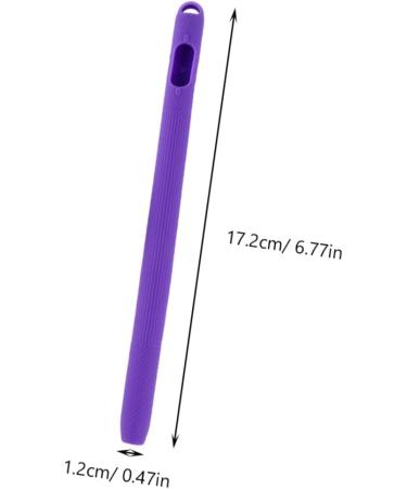 Mikikit 4-Part Pencil Case with Animal Pins - Soft Purple Sleeve & Shell Pink Holder Cute Silicone Pen Included | International Shipping - Buy Online on GoSupps.com