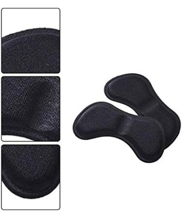 Demarkt 4 Pairs Sponge Heel Pads - Self-Adhesive Foot Care Cushions & Insoles for Comfort (Black & Flesh Color) - International Shipping Available - Buy Online on GoSupps.com