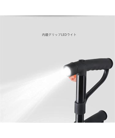 Canes Walking Stick with Side and Led Light Height Adjustable Lightweight Durable Elderly Comfy Grip Sticks Base Walking Aid for Arthritis Elderly Seniors Handicap Elegant - Buy Online on GoSupps.com
