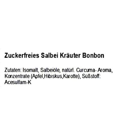 2.5 kg sugar free sage herb candy - Buy Online on GoSupps.com