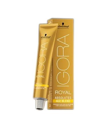 Schwarzkopf Igora Absolutes Hair Color 7-450 Medium Blonde Natural Beige Gold