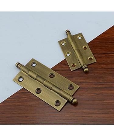 Door Hinge 5 Pcs Antique Brass Decorative Cabinet Hinges Kitchen Cupboard Door Butt Hinges Door Lock Accessories (Size : 2.5 inch) (3 Inch) - Buy Online on GoSupps.com
