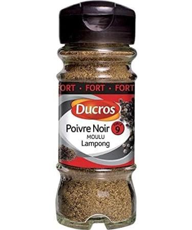DUCROS - Poivre Noir Moulu Fort 35G - Lot De 2 - meilleure offre - Buy Online on GoSupps.com