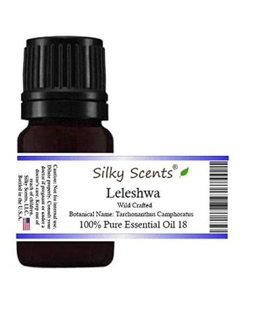 Leleshwa (Camphor Bush) Wild Crafted Essential Oil (Tarchonanthus Camphoratus) 100% Pure and Natural - 5 ML Camphor 5 ML