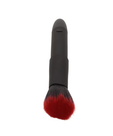 Electric Makeup Brush 10 Gears Vibration Makeup Brush Rechargeable Adjustable Multifunctional Waterproof Blush Brush with USB Cable Portable Electric Face Brush for Home and Trave