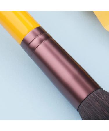 Buy Makeup Brushes - Yellow Series 11 Synthetic Brush Set | Face & Eye Makeup Pencils | Beginner Beauty Tools - International Shipping Available - Buy Online on GoSupps.com