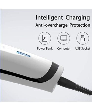 OUSIKA Electric Hair Clipper for Men | USB Rechargeable Professional Hair Trimmer & Barber Scissors - International Shipping Available - Buy Online on GoSupps.com