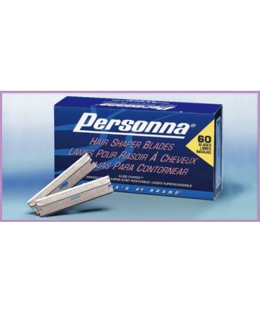 Personna Replacement Hair Shapers Blades (60 Blades) sp#8800