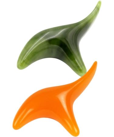 Lurrose 6 Pack Gua Sha Massage Tools - Portable Face Scraper & Acupuncture Rods for Relaxation & Meridian Therapy - Buy Online on GoSupps.com