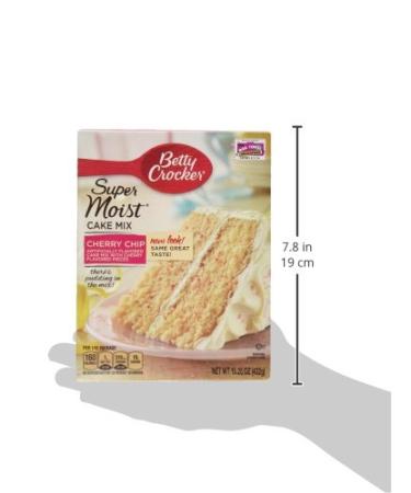 Betty Crocker Super Moist Cherry Chip Cake Mix 15.25 Oz - Pack of 2 - Buy Online on GoSupps.com