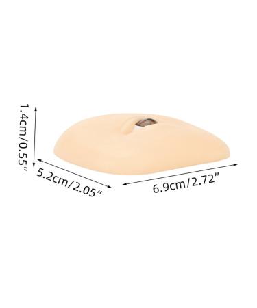 IWOWHERO Practical Eye Skin 1 Set Makeup Practice Skin Eyeshadow Fake Skin Eye Makeup Training Skin Exercise Board Make up 3D - Buy Online on GoSupps.com