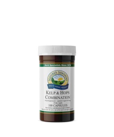 Nature's Sunshine Kelp & Hops Combination (100 capsules)