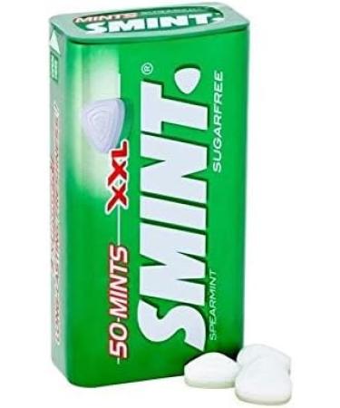 Smint Spearmint 35g - Pack of 4 Your Breath Feeling Fresh Powerful And Long-Lasting Freshness - Buy Online on GoSupps.com