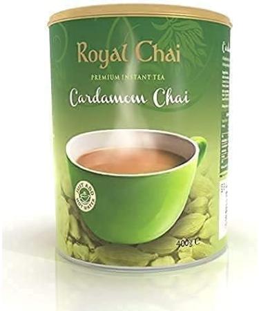 Royal Chai Cardamom Unsweetened 400g and Masala Unsweetened 400g - Premium Instant natural Tea - Buy Online on GoSupps.com