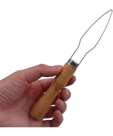 Wooden Handle Button Hooks Set - 3 Pc Wire Loop Pull Through Aids for Elderly | Button Helper Tool & Assist Device - Buy Online on GoSupps.com