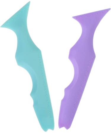 Baluue 6 Pcs Silicone Beauty Ruler Eyeliner Stencils Tool Make up Stencils Lash Applicator - Buy Online on GoSupps.com