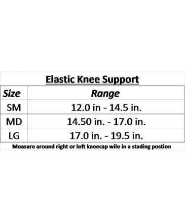 iGO Elastic Knee Support - Medium Black | Premium Comfort & Support for Active Lifestyle - International Shipping Available - Buy Online on GoSupps.com