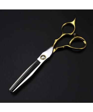 Hair Cutting Scissors 6 Inch Professional JP 440c Gold Scissor Bearing Screw Hair Cutting Scissors Thinning Barber Haircut Shears Hairdressing Scissors Set - Buy Online on GoSupps.com
