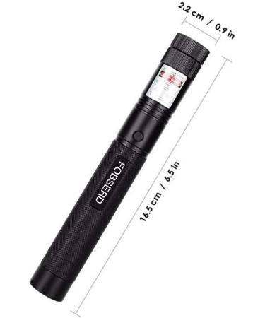 FOBSERD Long Range Green Beam High Power Flashlight | USB Charging | Adjustable Focus - Ideal for Night Astronomy, Camping, Hunting, Hiking - Buy Online on GoSupps.com