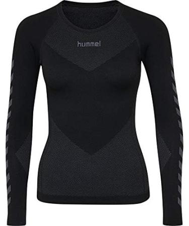 hummel T-Shirt First Multisport Women - Stretchy Seamless XS-S in Black | Buy Internationally - Buy Online on GoSupps.com