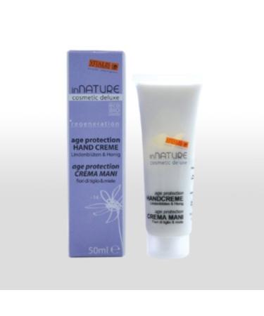 inNATURE-cosmetic deluxe - Hand cream 50ml with lime blossom & honey organic certified natural cosmetics