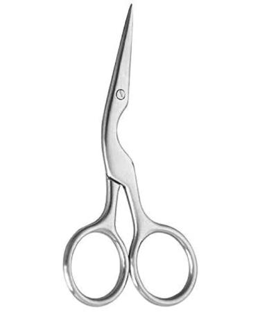 NEWEST Eyebrow Tweezers Brow Shaping Scissors (silver)